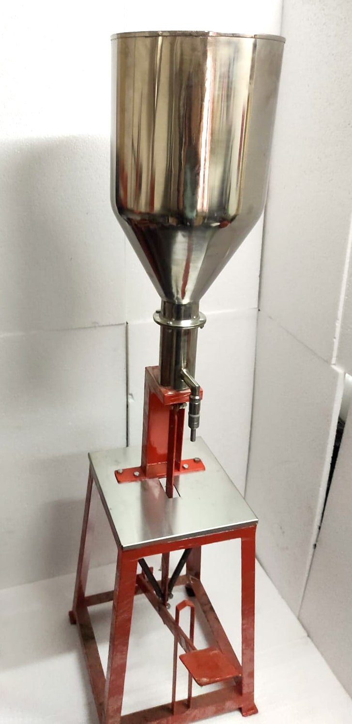Foot Operated Liquid Paste Filling Machine